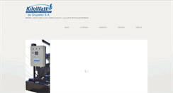 Desktop Screenshot of grupokilowatt.com.ar